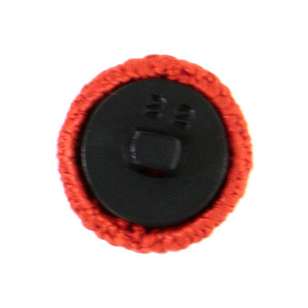 Covered button for crimson cassock 3