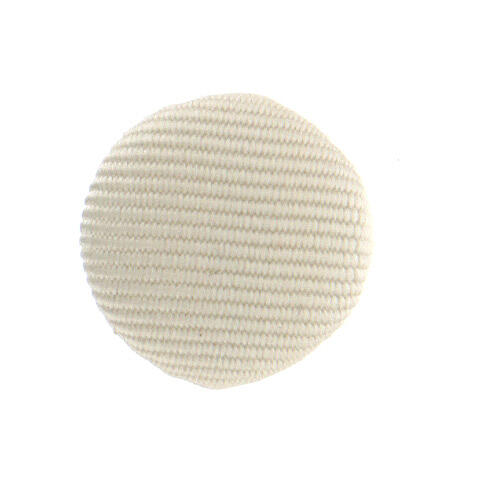 Cloth button for ivory-coloured cassock 1