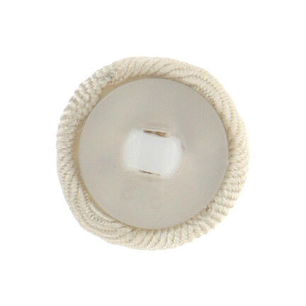 Cloth button for ivory-coloured cassock 3