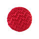 Cloth button for cardinal red cassock s1