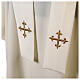Marian white chasuble 100% polyester s8