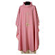Chasuble in pink with grapes wheat JHS 100% polyester s1