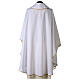 White Marian chasuble with Our Lady of Fatima's print s4