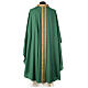 Woolen chasuble "Linea M" with velvet braided orphrey by Atelier Sirio s2
