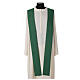 Woolen chasuble "Linea M" with velvet braided orphrey by Atelier Sirio s21