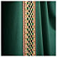 Casula 'Linea M' 100% lana stolone intrecciato velluto Atelier Sirio s3