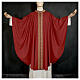Casula 'Linea M' 100% lana stolone intrecciato velluto Atelier Sirio s4