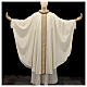 Casula 'Linea M' 100% lana stolone intrecciato velluto Atelier Sirio s7