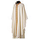 Casula 'Linea M' 100% lana stolone intrecciato velluto Atelier Sirio s8