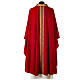 Casula 'Linea M' 100% lana stolone intrecciato velluto Atelier Sirio s18