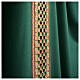Chasuble 'Line M' 100% wool handwoven velvet stolon Atelier Sirio s3