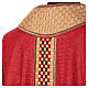 Chasuble "Linea M" with lurex and braided orphrey by Atelier Sirio s16