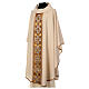 Casula stolone dorato pietrine 100% lana lurex Atelier Sirio s6