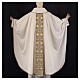 Casula stolone dorato pietrine 100% lana lurex Atelier Sirio s9