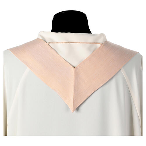 Chasuble épis dorés tissu jacquard rayon coton Atelier Sirio 12