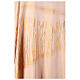 Chasuble golden wheat jacquard rayon cotton fabric Atelier Sirio s9