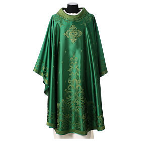 Chasuble Gamma étole brodée avec pierres tissu texturé euro 919,00