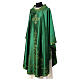 Chasuble Gamma stole embroidered with stones textured fabric s3