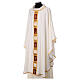 Gamma chasuble with golden trimming and embroidery, acetate and viscose s7