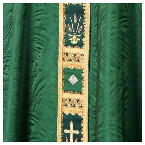 Chasuble with braided viscose acetate embroidery Gamma 10