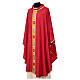 Chasuble with braided viscose acetate embroidery Gamma s5