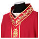 Gamma chasuble with Chi-Rho embroidered orphrey, pure wool s5