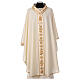 Gamma chasuble with Chi-Rho embroidered orphrey, pure wool s6