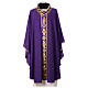 Gamma chasuble with Chi-Rho embroidered orphrey, pure wool s8