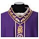 Gamma chasuble with Chi-Rho embroidered orphrey, pure wool s9
