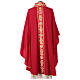 Gamma chasuble with Chi-Rho embroidered orphrey, pure wool s22