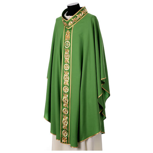 Pure wool chasuble with PAX stole Gamma 10
