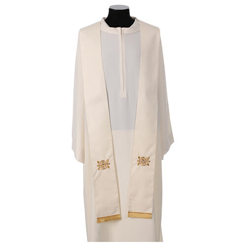 Pure wool chasuble with PAX stole Gamma 17