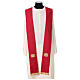 Pure wool chasuble with PAX stole Gamma s16