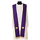 Pure wool chasuble with PAX stole Gamma s18