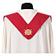 Pure wool chasuble with PAX stole Gamma s19