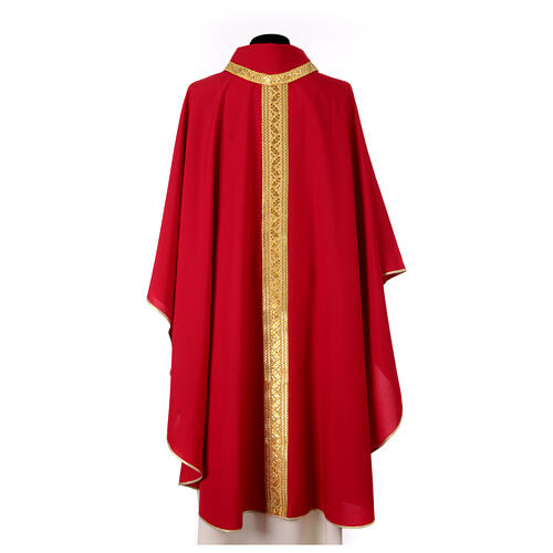 Gamma chasuble with golden orphrey 20