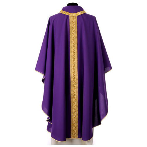 Gamma chasuble with golden orphrey 22