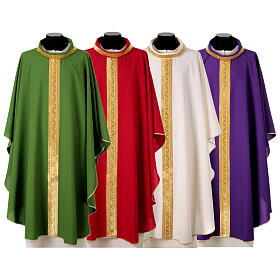 Chasuble Gamma orfroi galon or