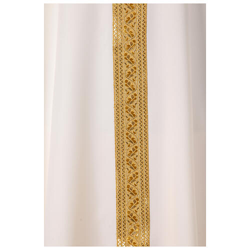 Chasuble Gamma stolon gold braid 10