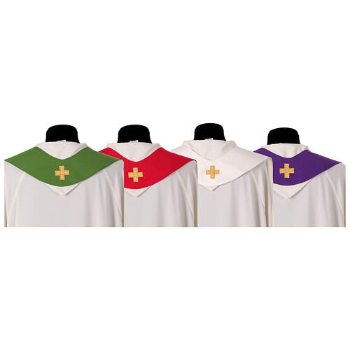 Chasuble Gamma stolon gold braid 14