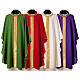 Chasuble Gamma stolon gold braid s1