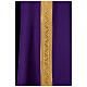 Chasuble Gamma stolon gold braid s11