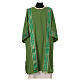 Dalmatic with embroidered galloon on the front, Vatican fabric, 4 colours s2