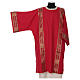 Dalmatic gallon embroidered on front Vatican fabric 4 colors s11