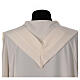 Cream-coloured chasuble with official logo of 2025 Jubilee printed s9