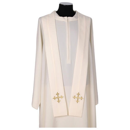 Embroidered chasuble with stole, 2025 Jubilee official logo 17