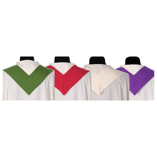Embroidered chasuble with stole, 2025 Jubilee official logo 16
