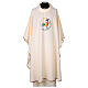 Embroidered chasuble with stole, 2025 Jubilee official logo s8