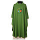 Embroidered chasuble with official Jubilee 2025 Rome logo stole s2