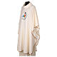 Embroidered chasuble with official Jubilee 2025 Rome logo stole s10